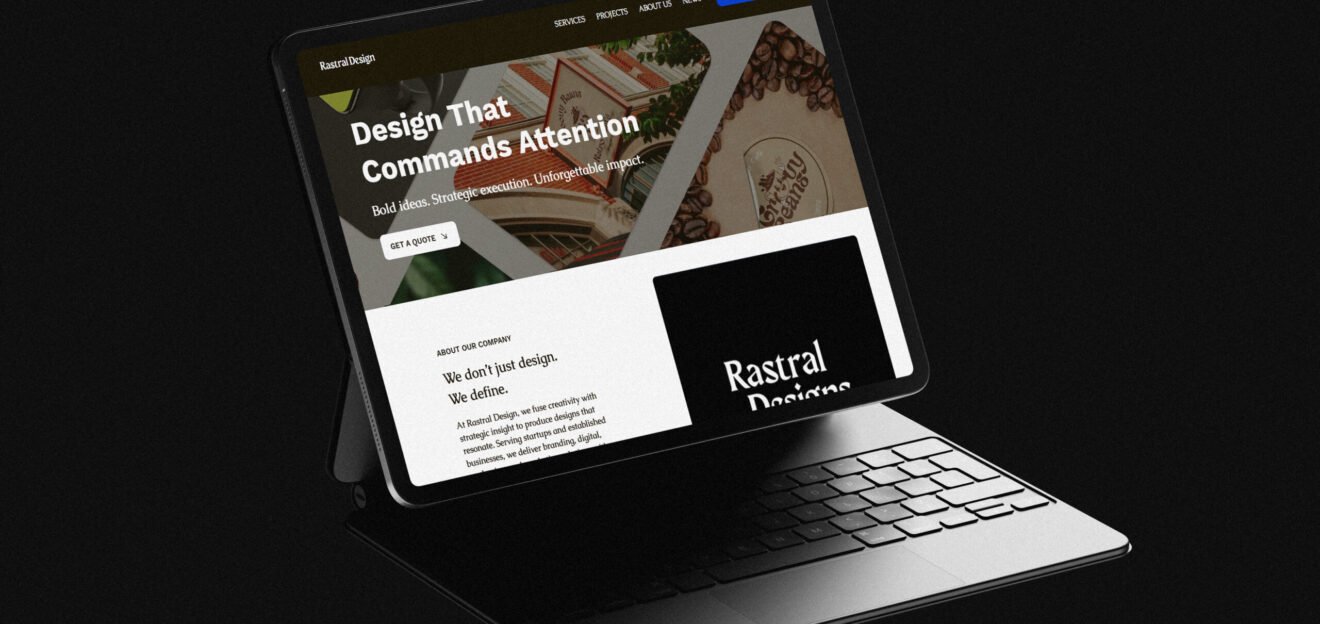 01 Free iPad Pro Mockup With Magic Keyboard